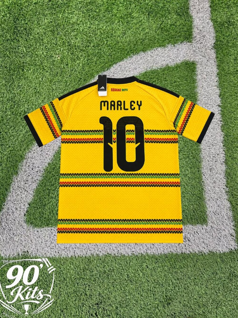 2026 Jamaica Bob Marley Away Soccer Jersey